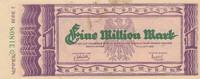 Kaiserslautern 1 Million Mark Notgeldschein -
