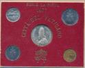 Vatikan Touristen Satz Serie la Pieta mit Lire und Medaille im Hartkartonfolder -