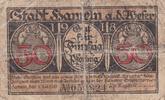 Deutschland 50 Pfennig Notgeld Stadt Kamen an der Weser -