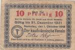 Namslau 10 Pfennig Ein Notgeldschein aus Namslau -