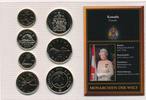 Kanada Dollar Satz Monarchien der Welt KMS Kursmünzensatz Canada eingeschweißt -