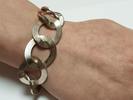 Silber Armband 835er Silberarmband L: 18,5 cm Armschmuck -