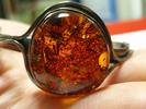 Silber Armreif 925er Silberarmreif Bernstein Armschmuck -
