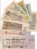 Deutschland Lot von 8 versch.Inflation Banknoten 1923 v.100 Tsd.Mark - 500 Millionen Mark -