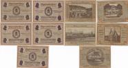 Weimar 5 x 25 Pfennig 5 Notgeldscheine Thüringen -