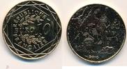 Frankreich 10 Euro Republik, hartvergoldet, Fussball -