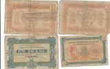 Frankreich 4 x 1 Francs -