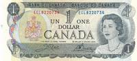 Canada 1 Dollar Banknote Banque Du Canada, Ottowa -