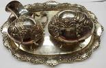 Zuckerbehälter Milchkanne R+S 800er Silber Silberset Miclhkännchen Zuckerdose -