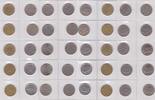 Belgien 5 Franc Lot 20 Münzen -