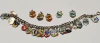 Silberarmband Armband 800 und 835 er Silber Bettelamrband Wappenarmband -