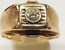 Brillantring 585er 14K Gold Ring Brillant 0,25 ct Goldring Damenring Solitärring -