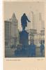 USA AK New York mit Sonderbriefmarken, postalisch gelaufen und datiert -