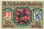 Pasing 50 Pfennig Kriegsnotgeld -
