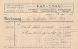Penig Rechnung Paul Vogel Spedition -