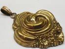 Antiker Anhänger Biedermeier Schaumgold -