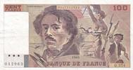 Frankreich 100 Francs Geldschein Banknote Q.254 -