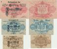 Hof Notgeldscheine der Stadt 5-10-20 Mark -