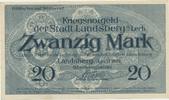 Landsberg a. Lech Notgeldschein der Stadt 20 Mark -