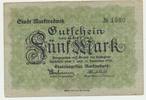 Marktredwitz Gutschein der Stadt über 5 Mark -