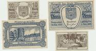 Münnerstadt Notgeldscheine der Stadt 10 u. 25 Pfennig -