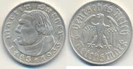 III. Reich 2 Reichsmark Martin Luther Mzz. A -