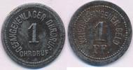 Deutschland 1 Pfennig Gefangenenlager OHRDRUF Sachsen Coburg Gotha Kriegsgefangenen Geld -