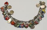 Silberarmband Armband 800 und 835 er Silber Bettelarmband Wappenarmband -