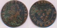 Frankreich Double Tournois Münze Louis XIII Ludwig XIII. (1610–1643) -