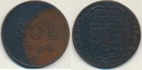 Luxemburg 1 Sol H = Günzburg, Leopold II. ( 1790 - 1792 ) -