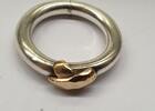 Silberring 925er Sterling Silber Ring Damenring bicolor -