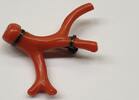 Antike Koralle Brosche nadel Kroallenschmuck Astkoralle L: ca. 3,6 cm -