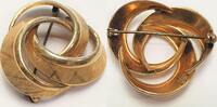 Antike Brosche American double Amerik K&L Kordes und Lichtenfels -