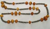 Bernsteinekette Collier Kette Bernstein Amber Butterscotch 老琥珀 كهرمان -