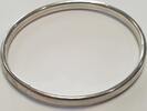 Silberarmreif Durchmesser ca. 6 cm Gewicht ca. 6 g Silberschmuck -