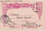 Türkei Postkarte Constantinopel nach Weimar 1902 -