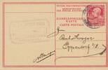 Türkei Postkarte Constantinopel postalisch gelaufen u. Stempel 1910 -