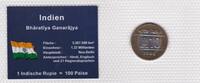 Indien 10 Rupien Münzen Set original verschweißt -