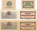Marktschorgast Notgeld der Marktgemeine 10 Pf., u. 2 x 25 Pfennig -