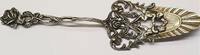 Deutschland Silberbesteck Antikes Besteck Hildesheimer Rose Tortenheber 835er Silber L: 20,2 cm -