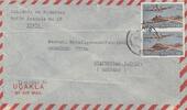 Türkei Deutschland Brief Ganzsache Izmir Grafenthal Türkiye Almanaya Mektup Luftpost -