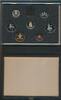 England Proof Coin Collection 1988 7 Münzen in orig. Klapp-Etui und Zertifikat -
