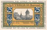 Oberwesel 75 Pfennig Notgeldschein Sportverein Vesalia 08 "100 Meter Lauf" -