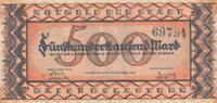 Deutschland Deutsches Reich 500 Tausend Mark Notgeldschein Notgeld Stadt Kaiserslautern Rheinland-Pfalz -