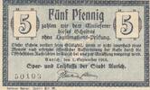 Deutschland Deutsches Land 50 Pfennig Notgeldschein Notgeld Stadt AlAurich Hannover Niedersachsen -