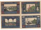 Deutschland Deutsches Reich 4x 50 Pfennig Notgeldschein Notgeld Harburg Elbe Hannover Kreissparkasse 4 Scheine -