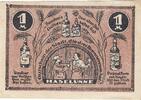 Deutschland Deutsches Reich 1 Mark Notgeldschein Notgeld Stadt Haselünne Hannover Niedersachsen -