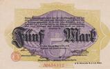 Deutschland Deutsches Reich 5 Mark Notgeldschein Notgeld Stadt Altona Aushilfsschein Schleswig-Holstein -