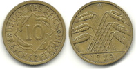 Deutschland 10 Reichs Pfennig Weimar -