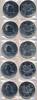 Canada 5x 5 Dollars 5x Unzen Silbermünzen Lot Elisabeth II Maple Leaf Feinsilber 999er Kanada -